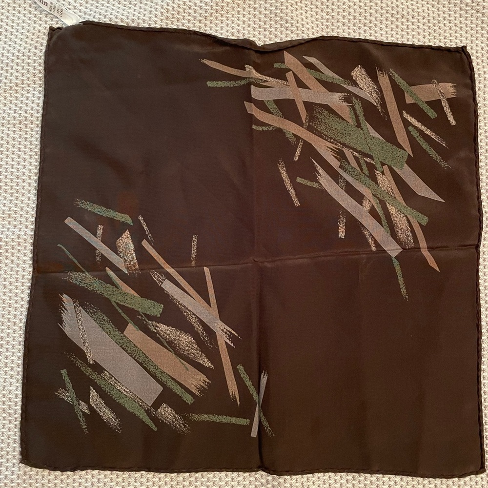 Pierre Balmain silk neck scarf